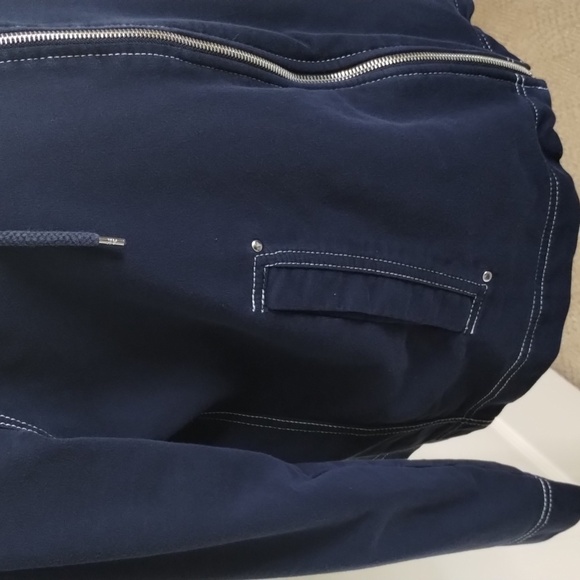 Anne Klein large and XL athletic jogger track suit navy blue 2 piece athletic - Picture 4 of 14